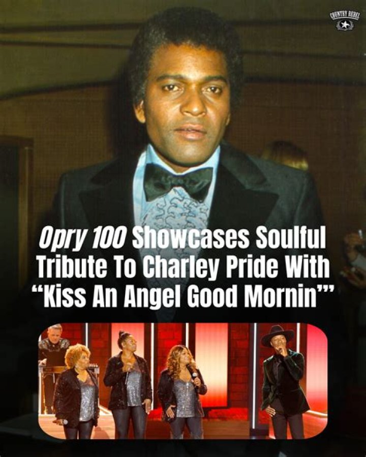 Aloe Blacc and the McCrary Sisters Honor the Late Charley Pride With a Beautiful Rendition of &ldquo;Kiss an Angel Good Mornin&rdquo; on &lsquo;Opry 100