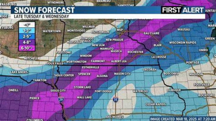 Blizzard Warning: Heavy Snow, Strong Wind Likely Wednesday