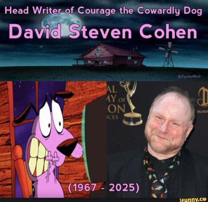 Courage the Cowardly Dog&rsquo; Head Writer David Steven Cohen Has Passed Away at Age 58