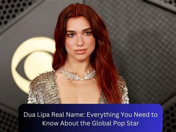 Dua Lipa Real Name: Discovering the Star Behind the Spotlight
