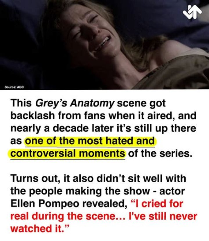 Ellen Pompeo Revealed the Emotional Struggles Behind Her Grey's Anatomy Sex Scene with T.R. Knight