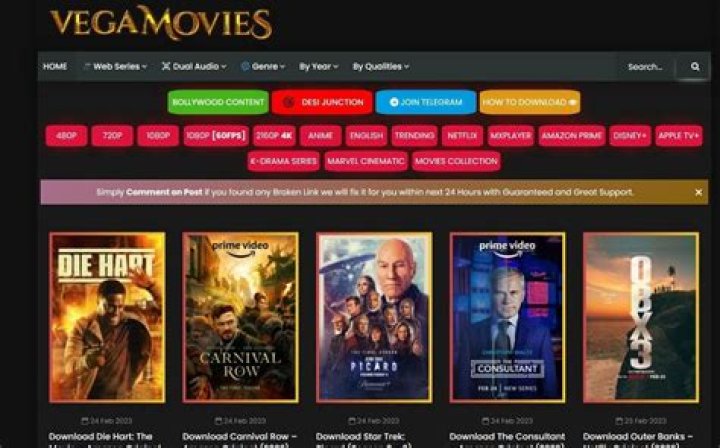 Free Movie Downloads: A Comprehensive Guide to Vegamovies Download Free