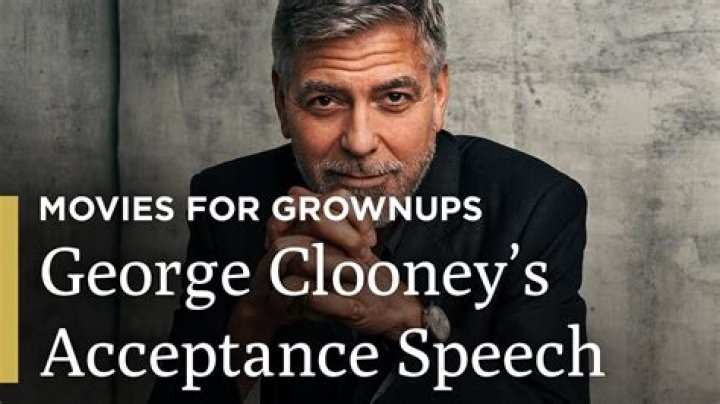 George Clooney Oscar Speech: A Deep Dive Into His Iconic Moments