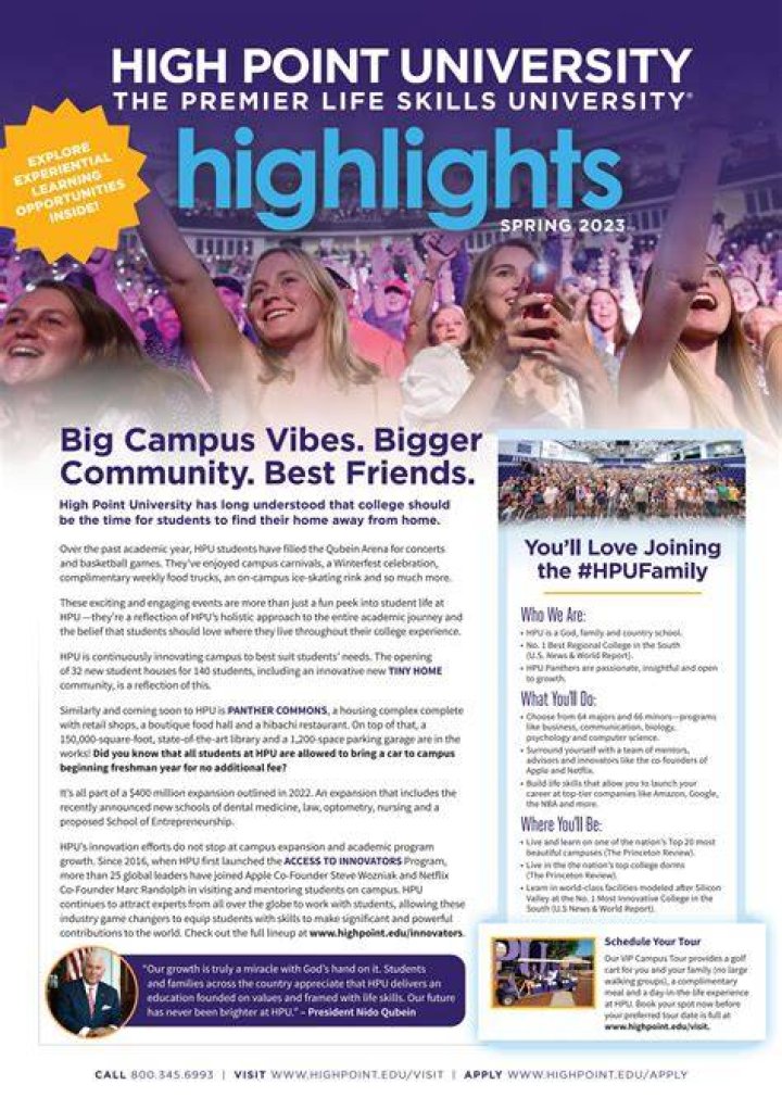 High Point University: Your Gateway to Excellence