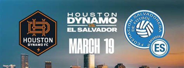 Houston Dynamo - El Salvador en vivo: Amistoso internacional en directo