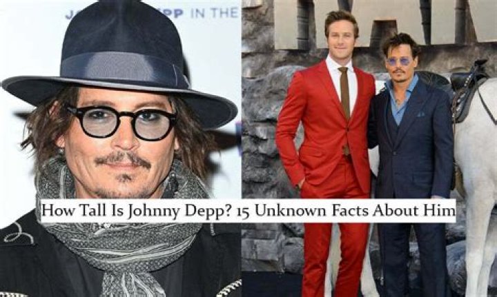 How Tall is Johnny Depp? Discover the Real Truth Behind His Height