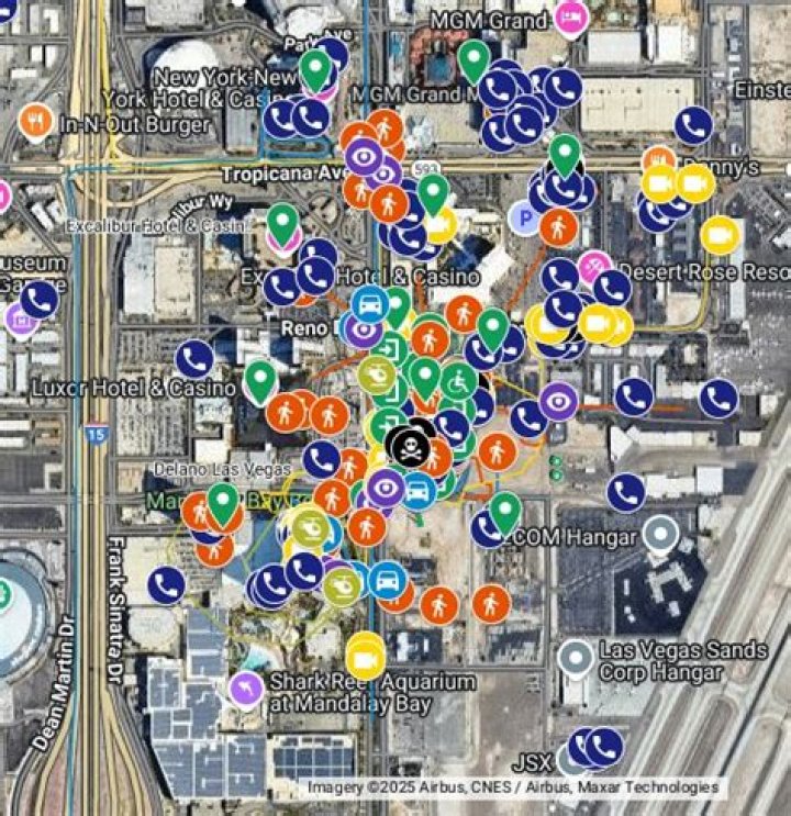 Las Vegas Shooting Map: A Comprehensive Guide to Understanding the Event with Google My Maps