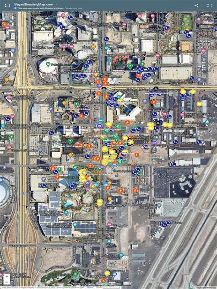 Las Vegas Shooting Map: A Comprehensive Guide Using Google My Maps