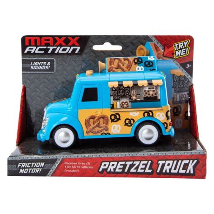 Maxx Action Pretzel Truck: The Ultimate Snack Adventure on Wheels!