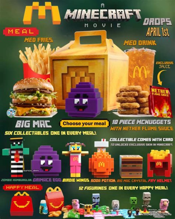 McDonald's Minecraft Meal: The Ultimate Combo for Gamers and Fast Food Lovers