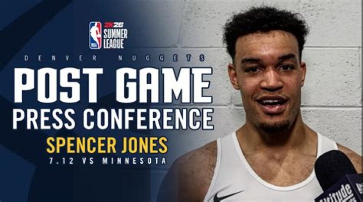 Nuggets Postgame Availability: Spencer Jones (03/17/2025)