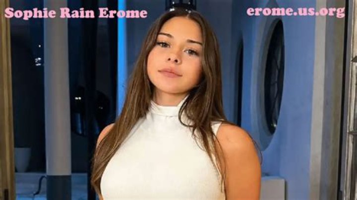 Sophie Rain Erome: The Rising Star in the Adult Industry