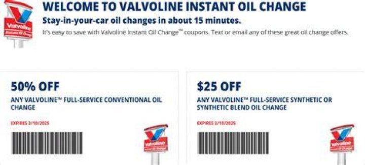 Valvoline Coupon $25 Synthetic: Your Ultimate Guide to Big Savings