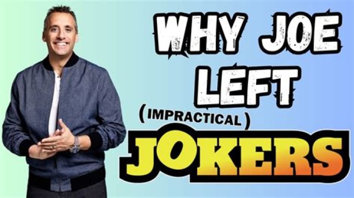 Why Did Joe Gatto Leave Impractical Jokers? The Untold Story Behind the Departure